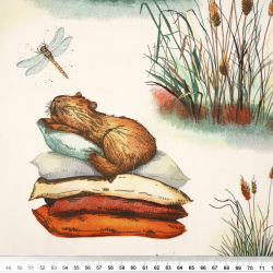 Baumwollmull / Mullstoff Weiß Weich