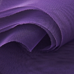 lila Dekorations-Tüll  