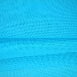 türkisfarbener Dekorations-Tüll  