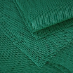 dunkelgrüner Dekorations-Tüll  