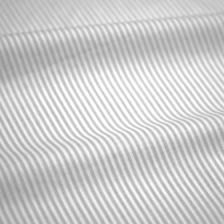 100% Baumwolle Streifen grau und weiß  