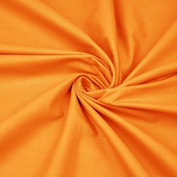 100% Baumwolle einfarbig orange - 14  