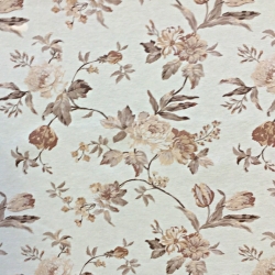 Canvas Vorhangstoff Blumen 21  