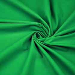 Baumwolle 100% einfarbig grasgrün - 35  