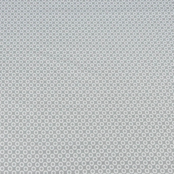 Baumwolle 100% MINI Kreise weiß auf grauem Hintergrund  