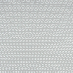 Baumwolle 100% MINI Blümchen Punkte weiß auf grauem Hintergrund  