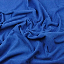 Jersey-Stoff - einfarbig Kornblumenblau  