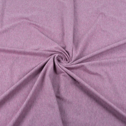 Jersey-Strick meliert - schmutzig rosa  