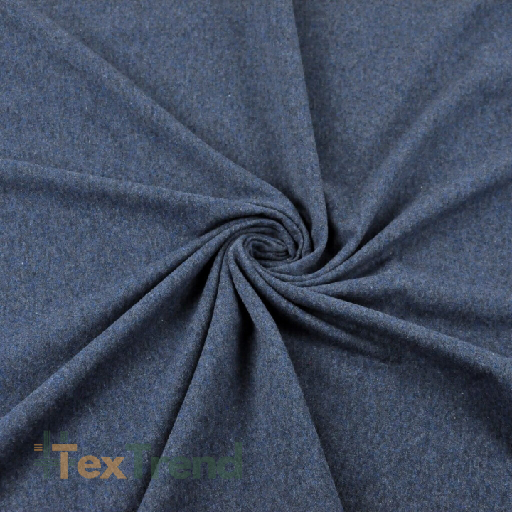 Jersey-Strick meliert - dunkeljeans  