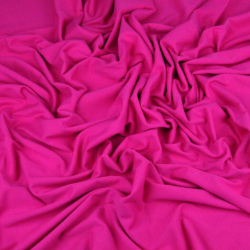 Einfarbiger Jersey-Stoff Fuchsia  