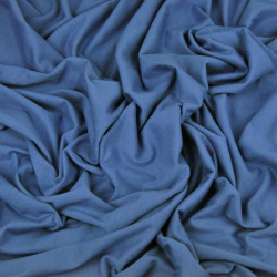 Einfarbiger Jersey-Stoff Jeans  