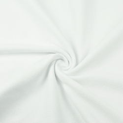 Rippstrickstoff (Bündchen) - weiß  