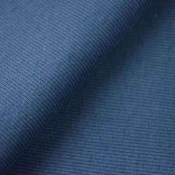 Rippstrickstoff (Bündchen) - jeansblau  