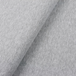 Rippstrickstoff (Bündchen) - grau meliert  