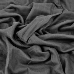 Baumwoll-Musselin anthrazit  