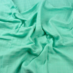 Baumwoll-Musselin mintgrün  