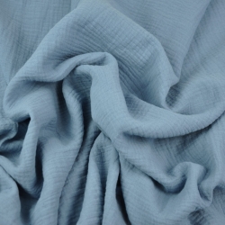 Musselin Double Gauze (jeans)  
