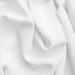 Baumwolle 100% einfarbig dick weiß - Noris (sanforisiert) - 160cm  