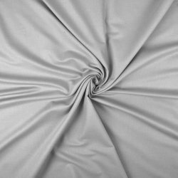 Premium Baumwollsatin - grau  