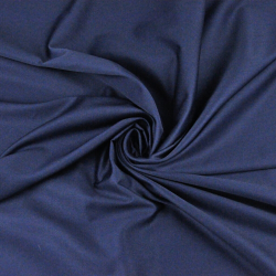 Baumwoll-Satin navy - 220cm  