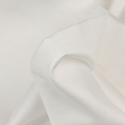 Weiß off-white Baumwollsatin  