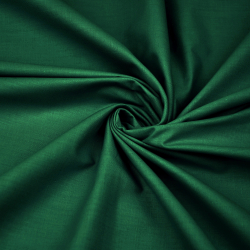 Baumwolle 100% einfarbig flaschengrün - 47  