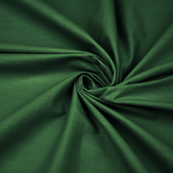 Baumwolle 100% einfarbig dunkelgrün - 94  
