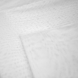 Dekoratives Tüll weiß  