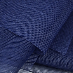 Dekoratives Tüll dunkelblau  