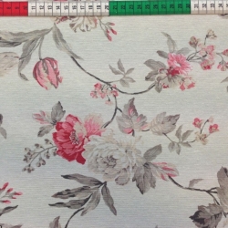 Canvas Vorhang Blumen 11  