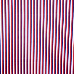 Baumwolle 100% Streifen weiß rot dunkelblau  