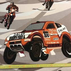 Canvas Vorhang DAKAR  