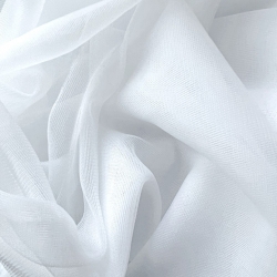 Dekorationschiffon weiß  