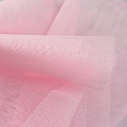 Dekoratives hellrosa Tüll  