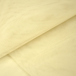 Dekoratives vanillefarbenes Tüll  