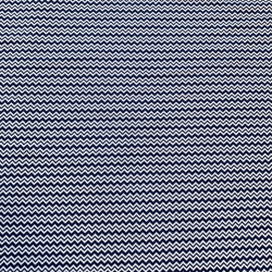Baumwolle 100% Zickzack MINI dunkelblau  