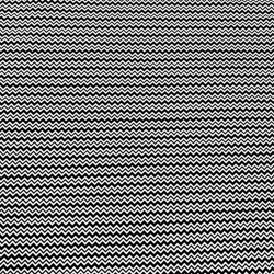 Baumwolle 100% Zickzack MINI schwarz-weiß  