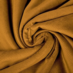 Velvet einfarbig dunkel senfgelb (Chai Tea)  