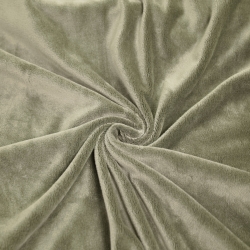 Minky glatt Premium beige-oliv (Tidal Foam)  