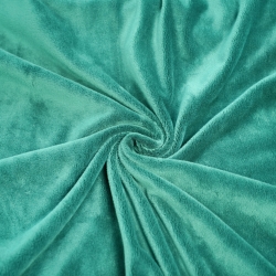 Minky glatt Premium Azur  