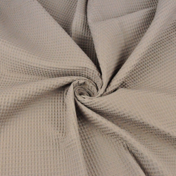Baumwollwafel beige-grau  