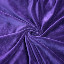 Minky glatt Premium dunkelviolett (Passion Flower)  