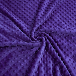 Minky Premium 270g/m2 - dunkelviolett  