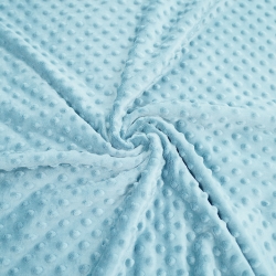 Minky Premium blassblau (Light blue)  