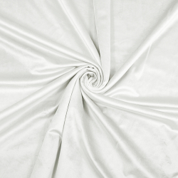 Samt Vorhangstoff - Elfenbein  