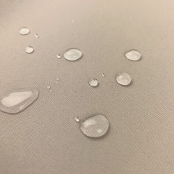 Wasserabweisender Stoff hellbeige  