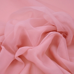 Dekorationschiffon schmutzig rosa  