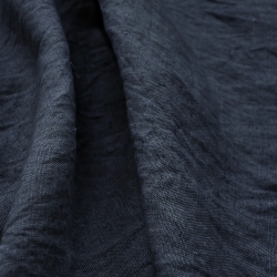 Leinen Vorhang - 380g - 140cm - graphit  