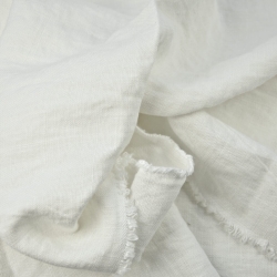 Leinen Vorhang - 360g - 140cm - ecru  