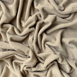 Frottee-Jersey beige (Vanilla)